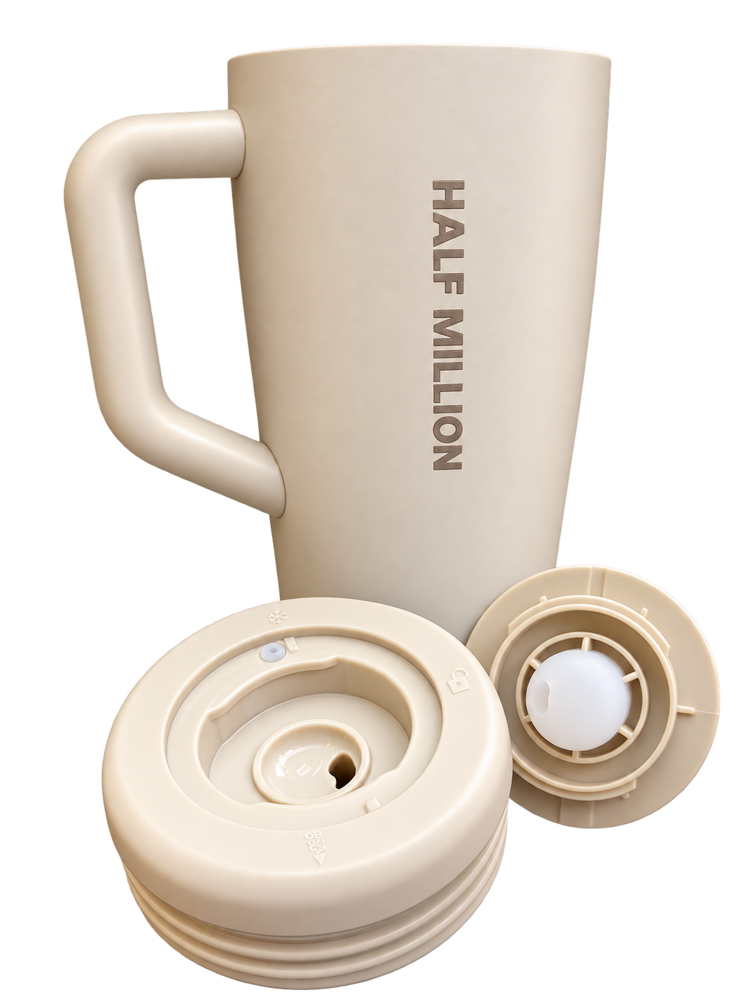 Tumbler 1/2 million yng original model terbaru besar dan kecil