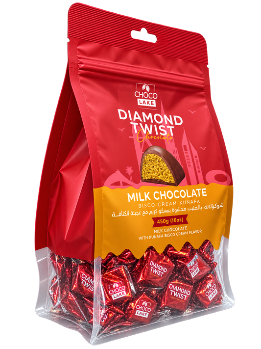 DIAMOND TWIST BISCO AND KUNAFA FLAVOUR