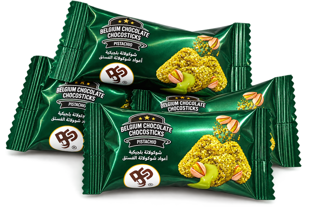 BELGIUM CHOCOLATE VIRAL PICTACHIO FLAVOUR 1KG