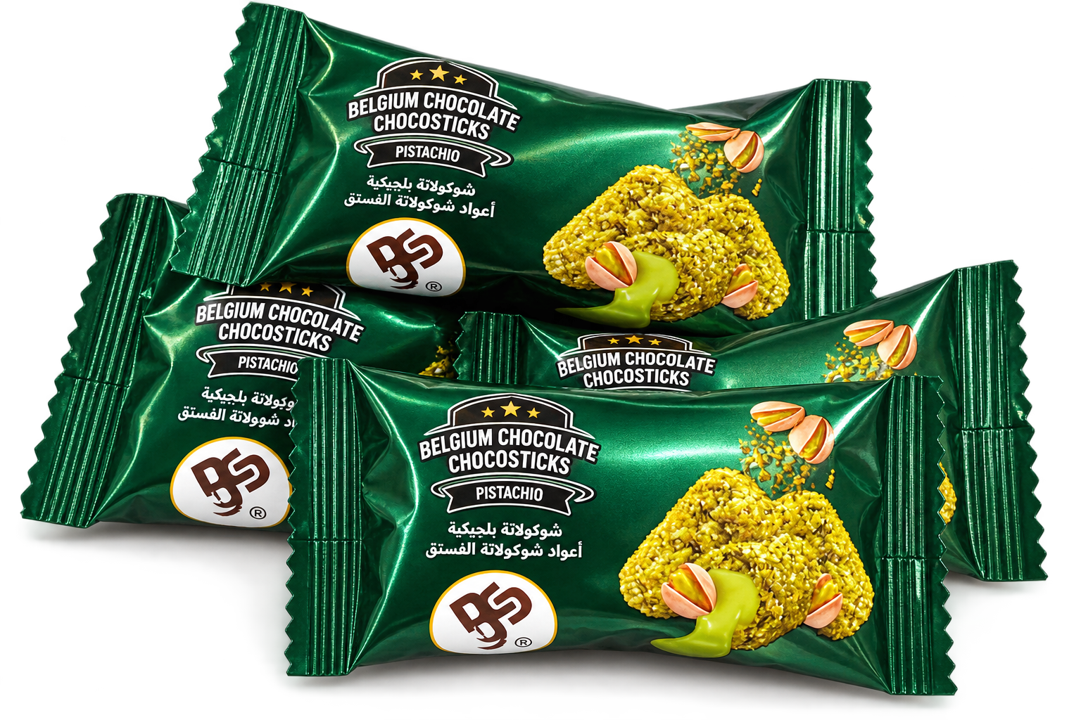 BELGIUM CHOCOLATE VIRAL PICTACHIO FLAVOUR 1KG