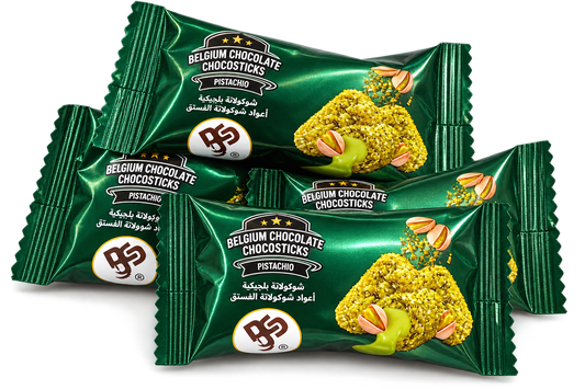 BELGIUM CHOCOLATE VIRAL PICTACHIO FLAVOUR 1KG