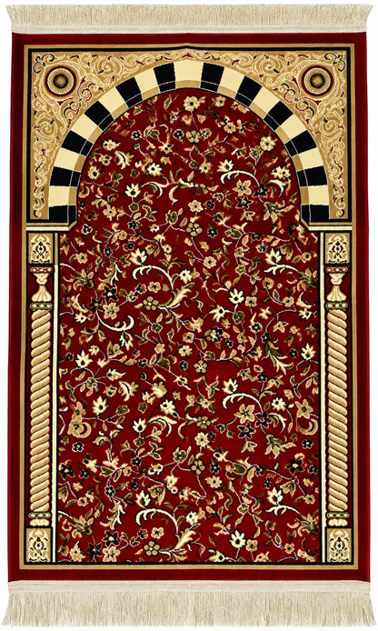 SEJADAH RAWDAH MADA 4MM MERAH