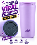 TUMBLER 1/2 MILION VIRAL WARNA UNGU