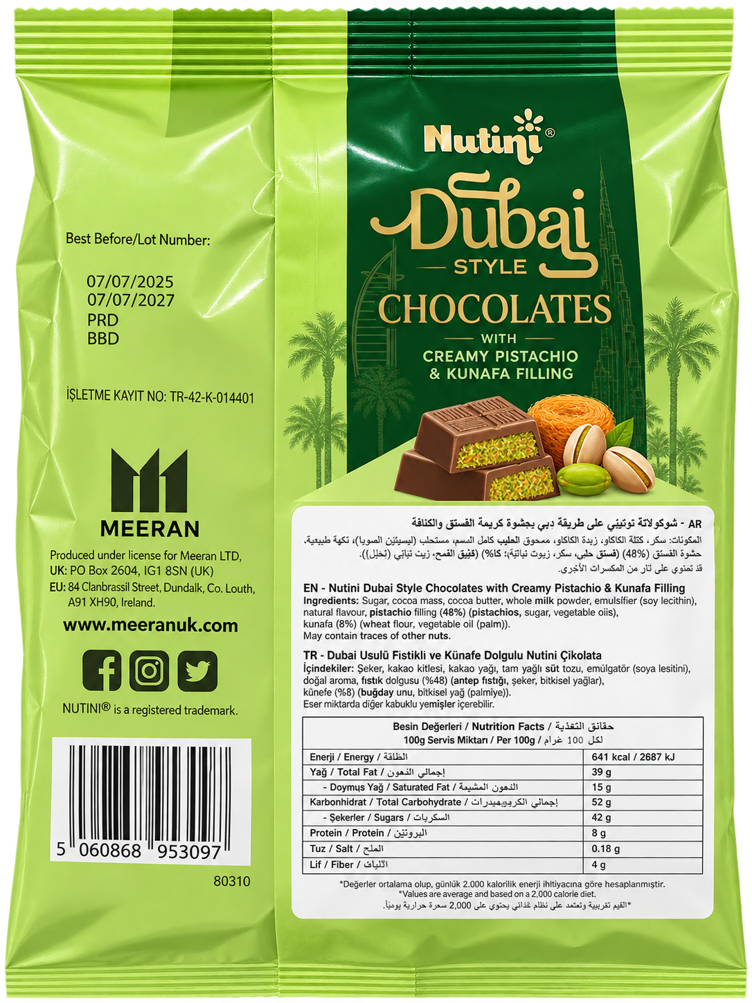 DUBAI STYLE CHOCOLATE