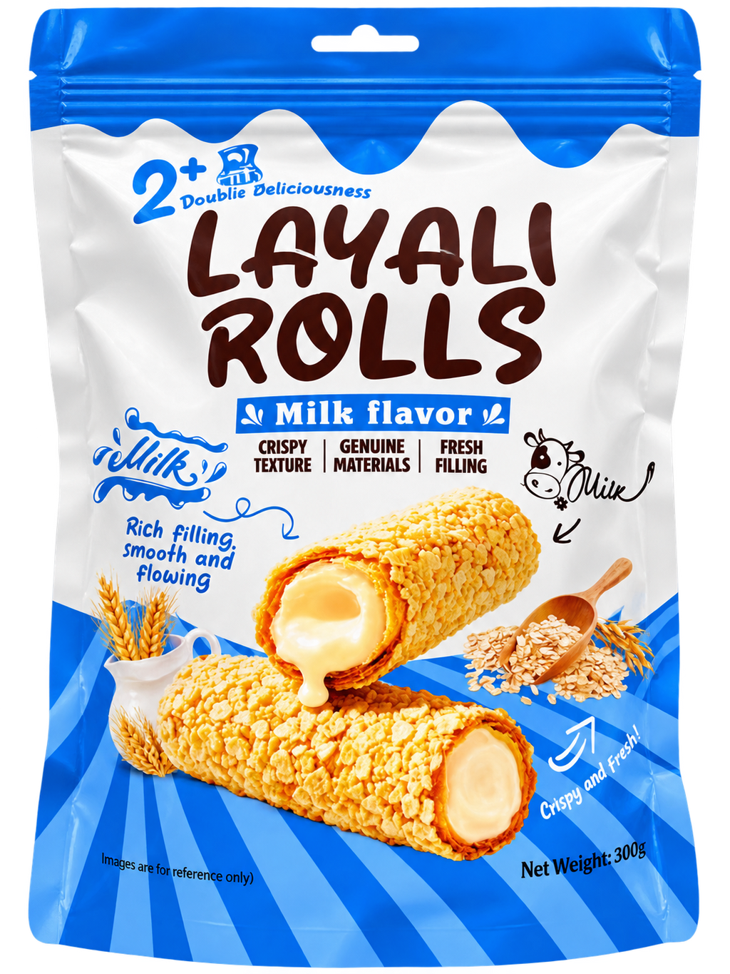 LAYALY ROLLS MILK