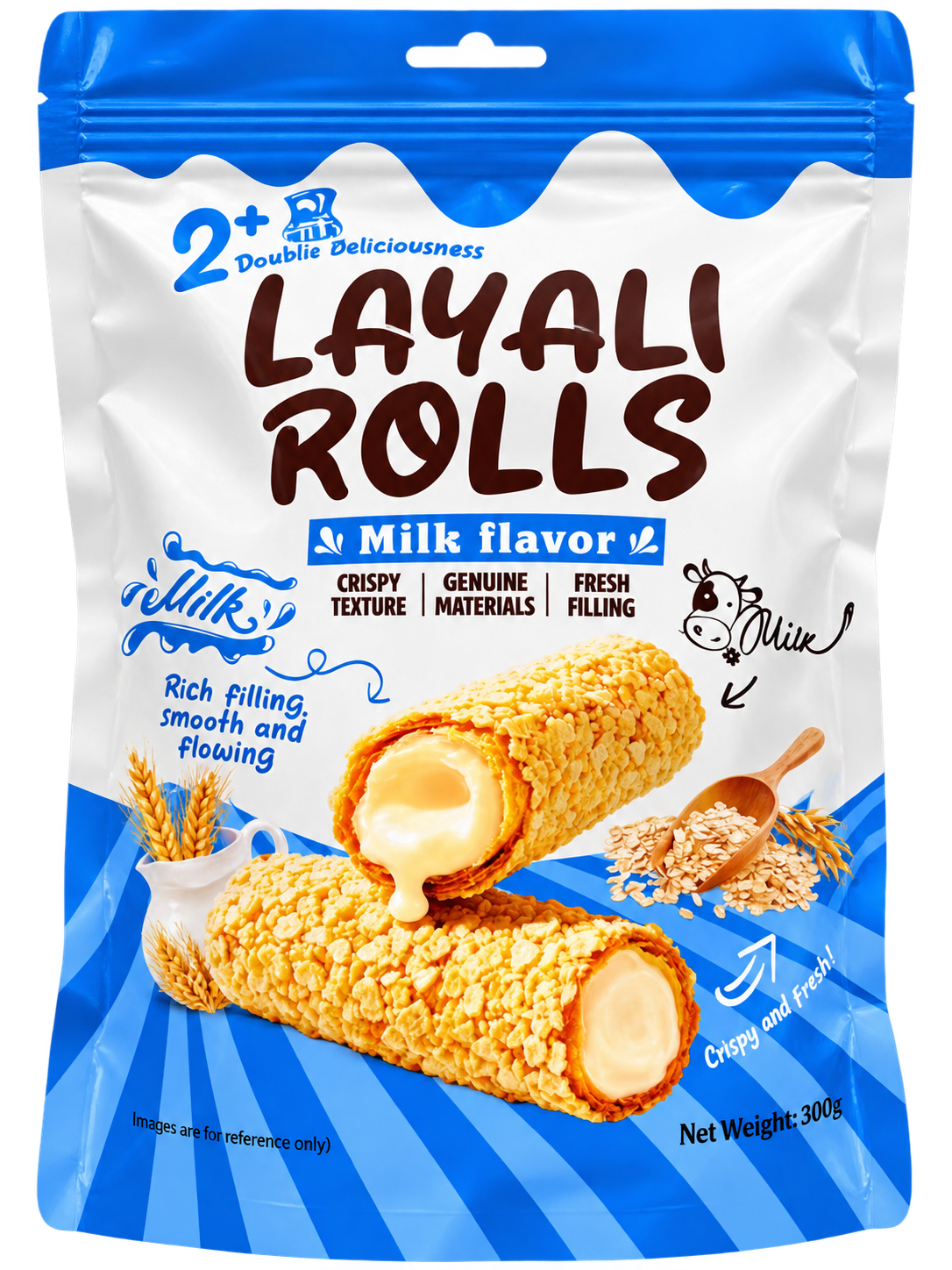 LAYALY ROLLS MILK