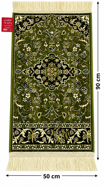 SEJADAH RAWDAH MADA MEDIUM 4MM HIJAU