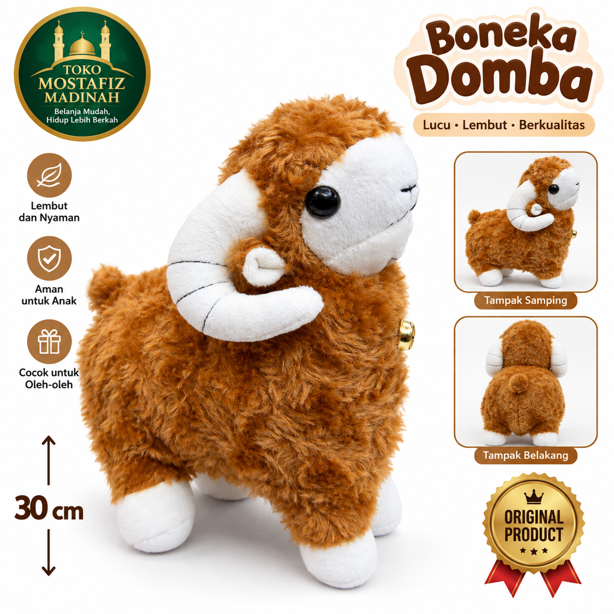 BONEKA KAMPING ARAB 30CM