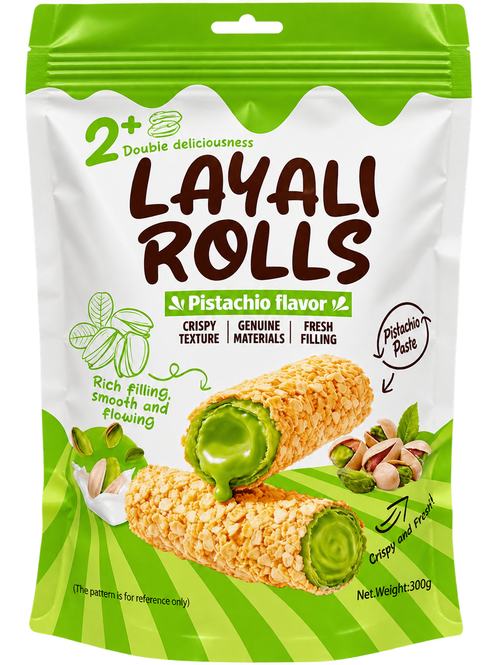 LAYALI ROLLS PICTACHIO