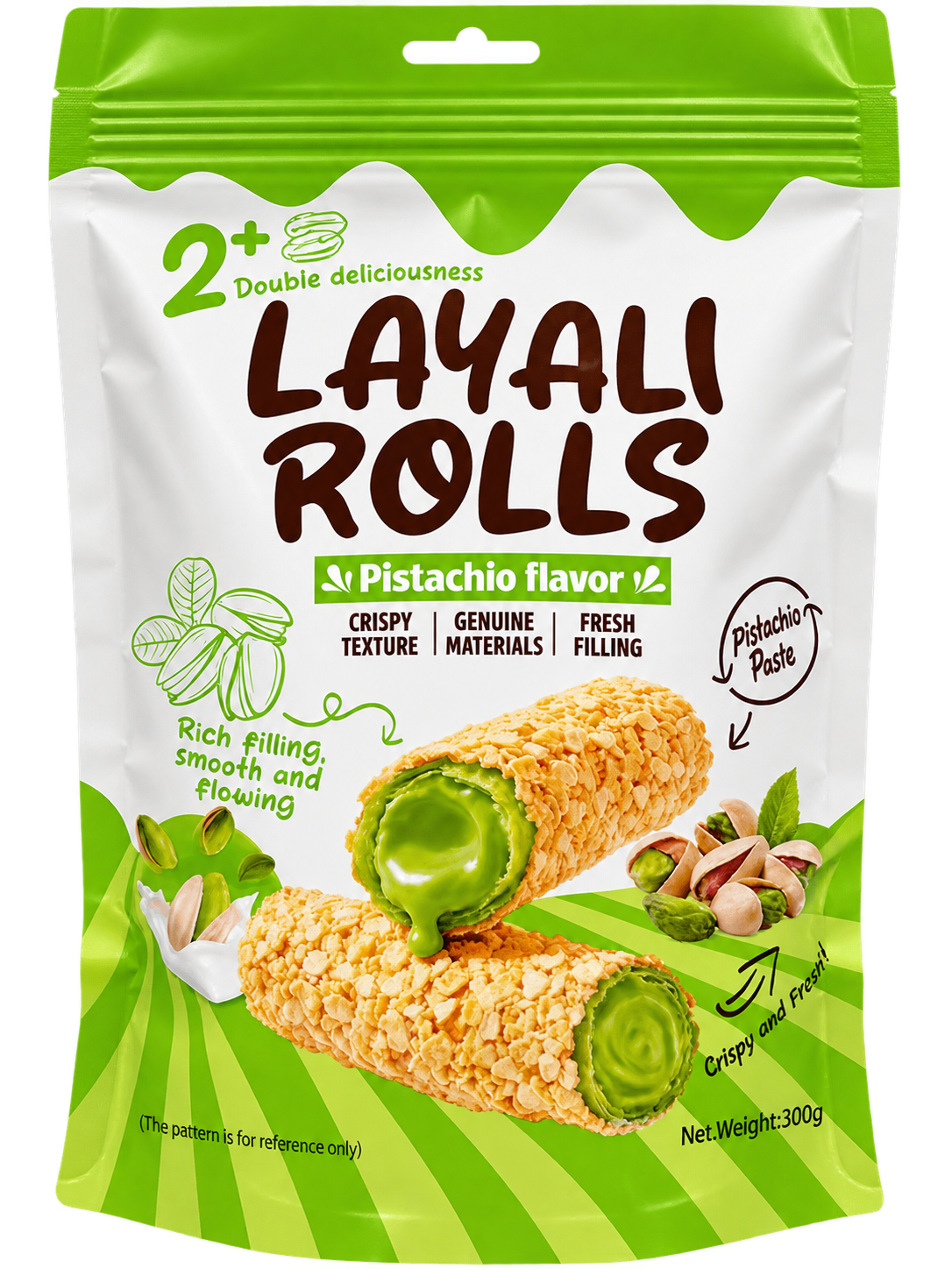 LAYALI ROLLS PICTACHIO