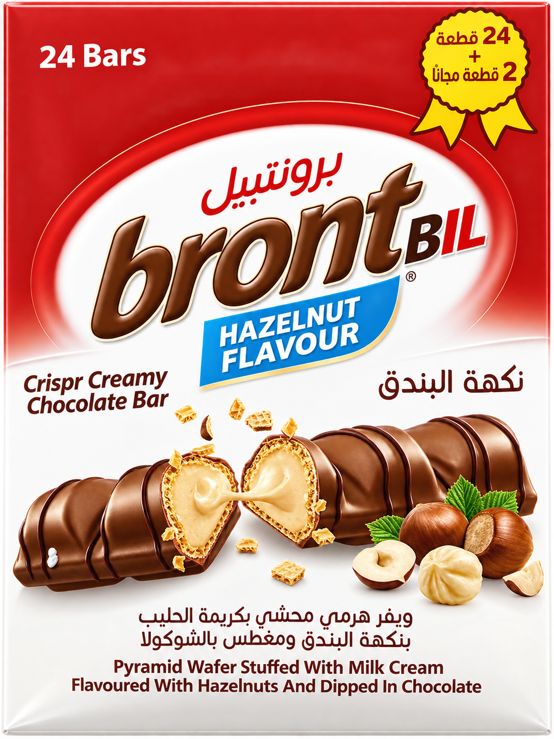 BRONT BIL HAZELNUT FLAVOUR
