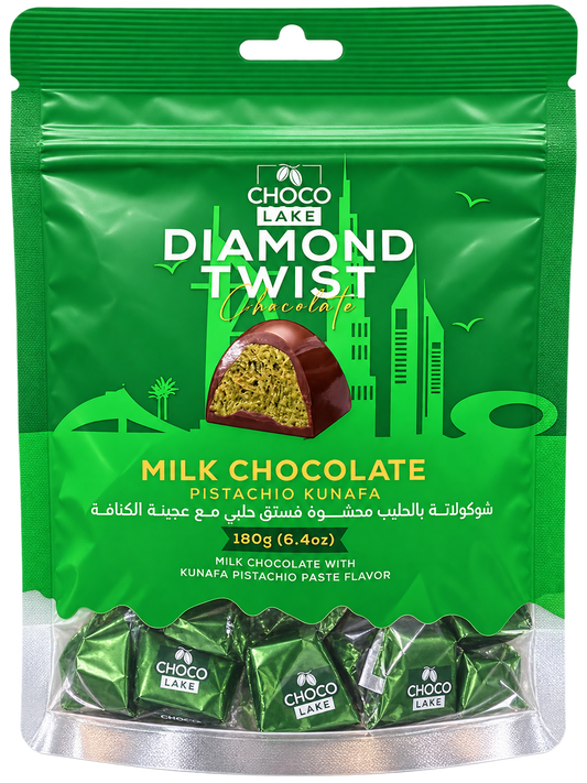 DIAMOND TWIST PICTACHIO AND KUNAFA