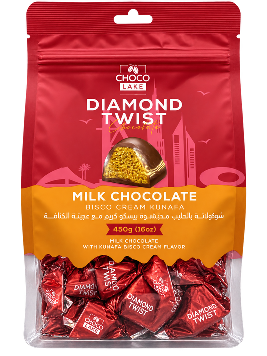 DIAMOND TWIST BISCO AND KUNAFA FLAVOUR